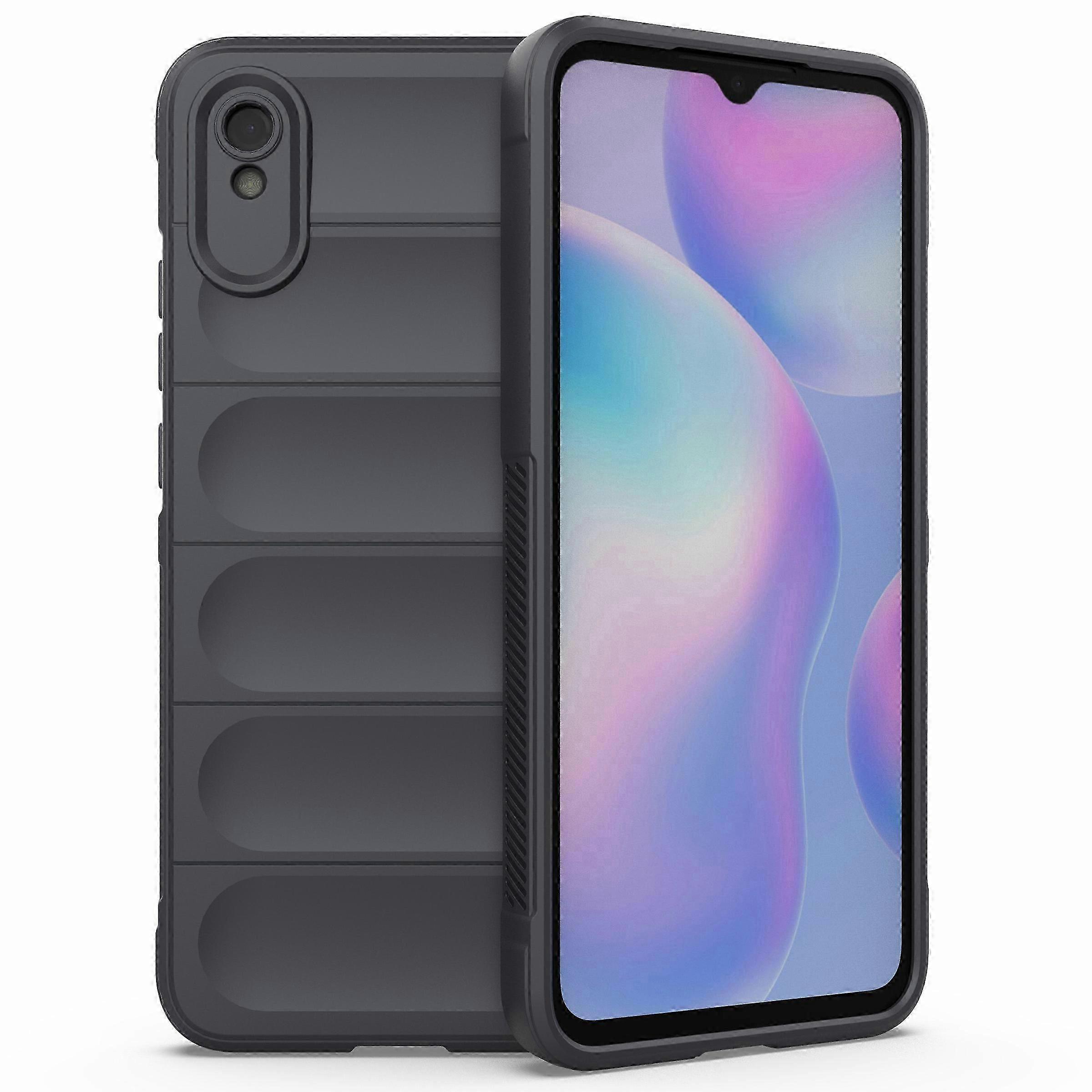 For Xiaomi Redmi 9A Soft TPU Drop-proof Case Shock Absorption Camera Protection Mobile Phone Cover