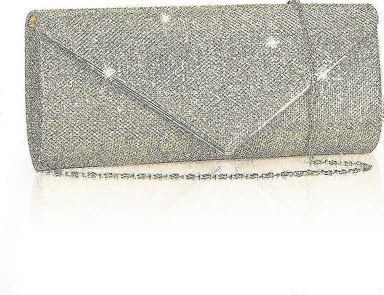 حقائب مخلب للنساء ، حقيبة سهرة مغلف متلألئ مع سلسلة قابلة للفصل