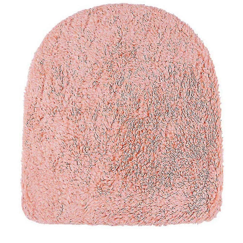 Banyo için Tuvalet Kapağı Kapakları, Yumuşak Peluş Koltuk Yıkanabilir Tuvalet Kapağı Kapakları 39cmx49cm
