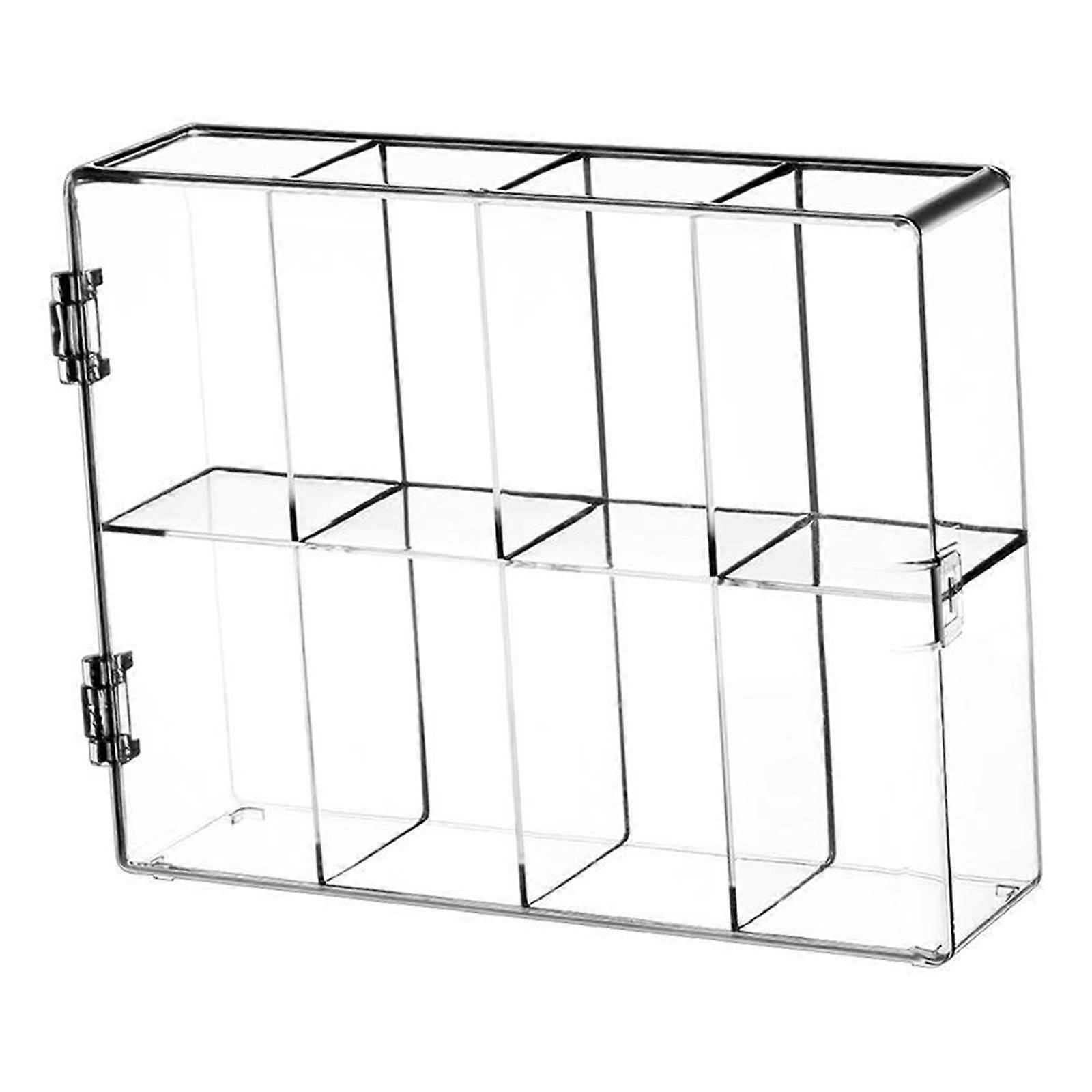 Acrylic Display Stand Toys Collection Display Storage Cabinet for Doll Table