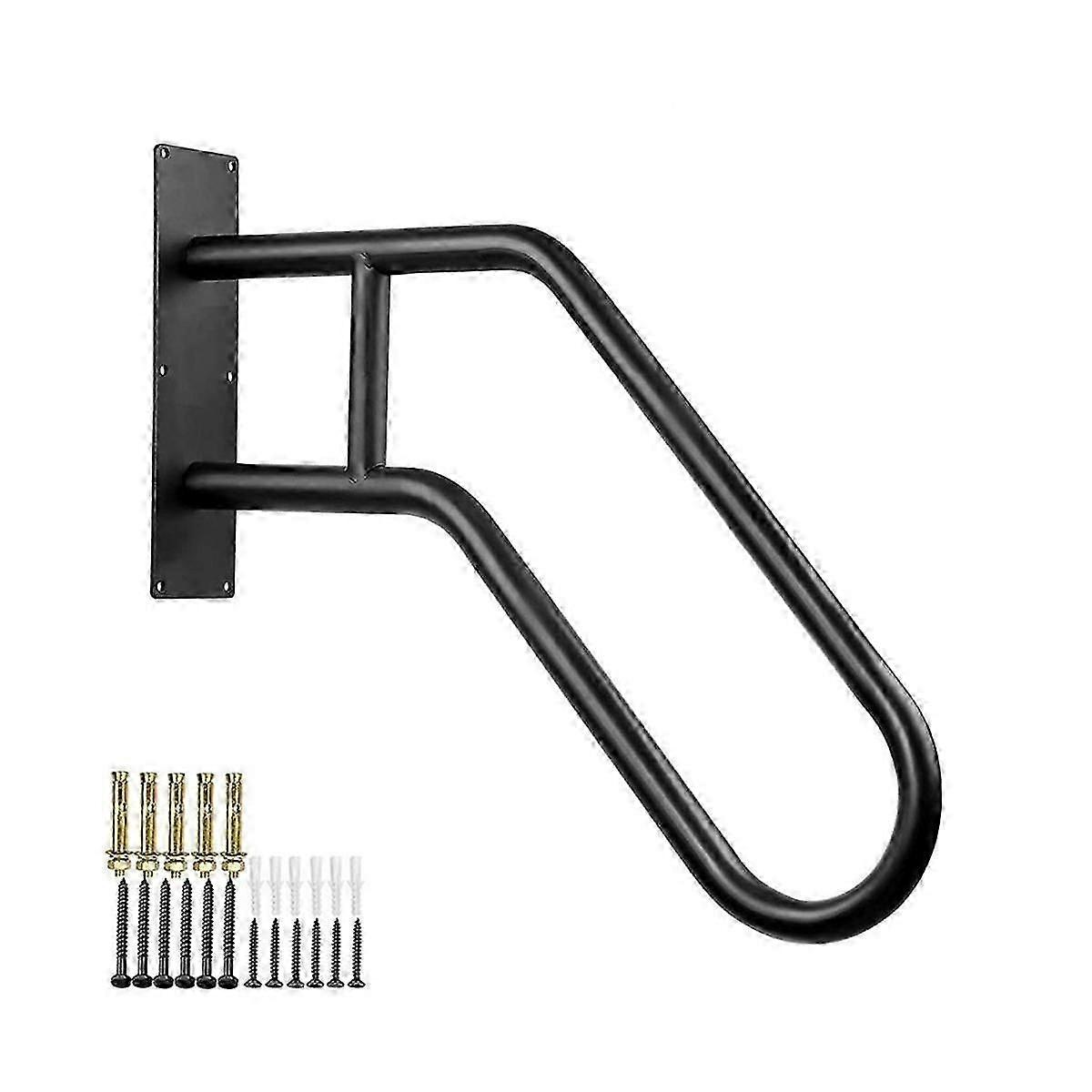 Secure Pipe Stair Handrails Staircase Handrails Iron compatible with Wall Mount Stairs Indoors and Outdoor