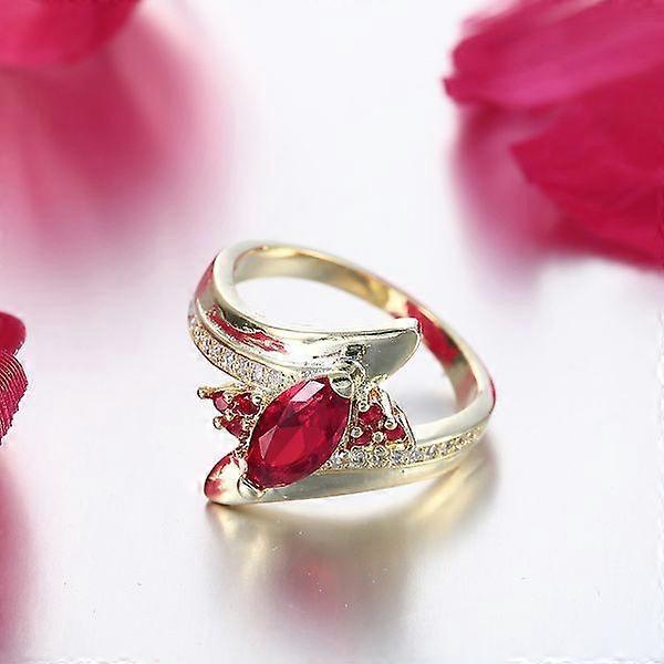 Ladies Filled Ruby Ring