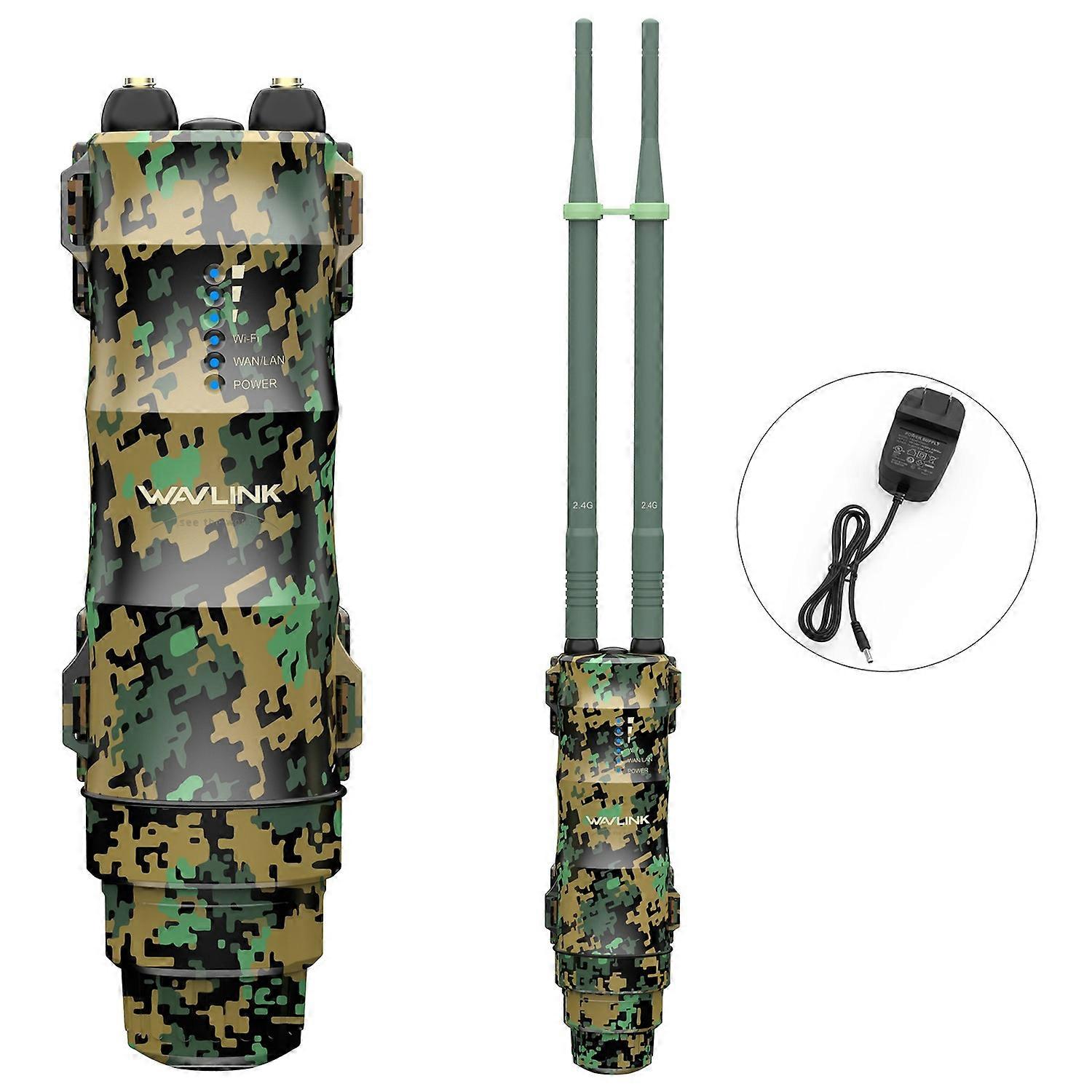 Type D WAVLINK WN570HN2 300Mbps High Power Outdoor Router PoE Weatherproof AP/Repeater Mode WiFi