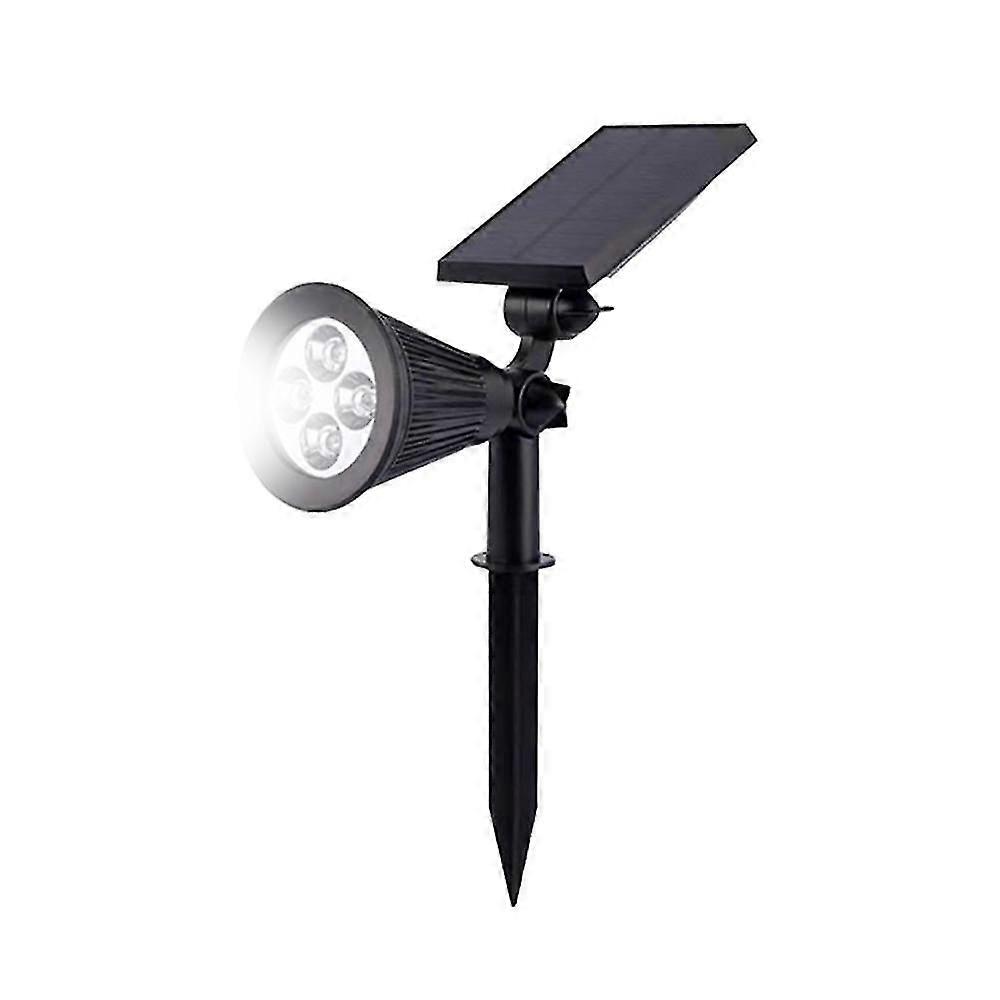 Solar Garden Landscape Spotlight, 4/7 Led Auto On/off, For Courtyard Garden Driveway