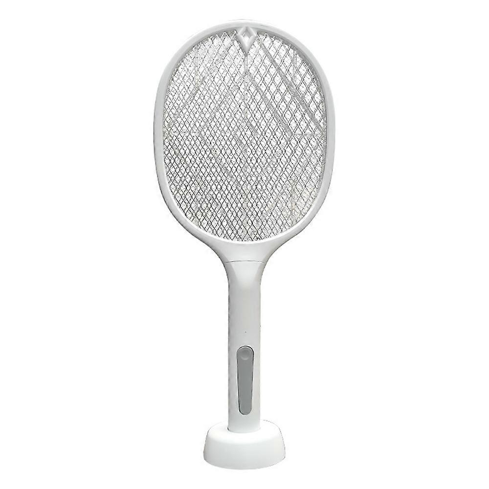 Electric Fly Swatter Lamp And Racket Dual Functionality