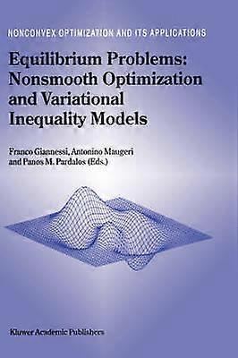 Equilibrium Problems: Nonsmooth Optimization and Variational Inequality Models