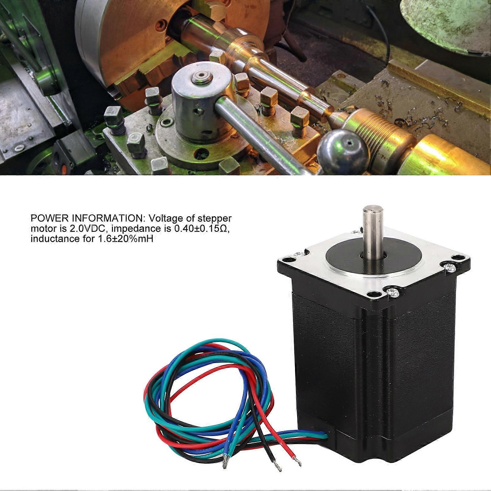 Stepper Motor NEMA 23, 2 Phase, 4 Wire, CNC Industrial Automation