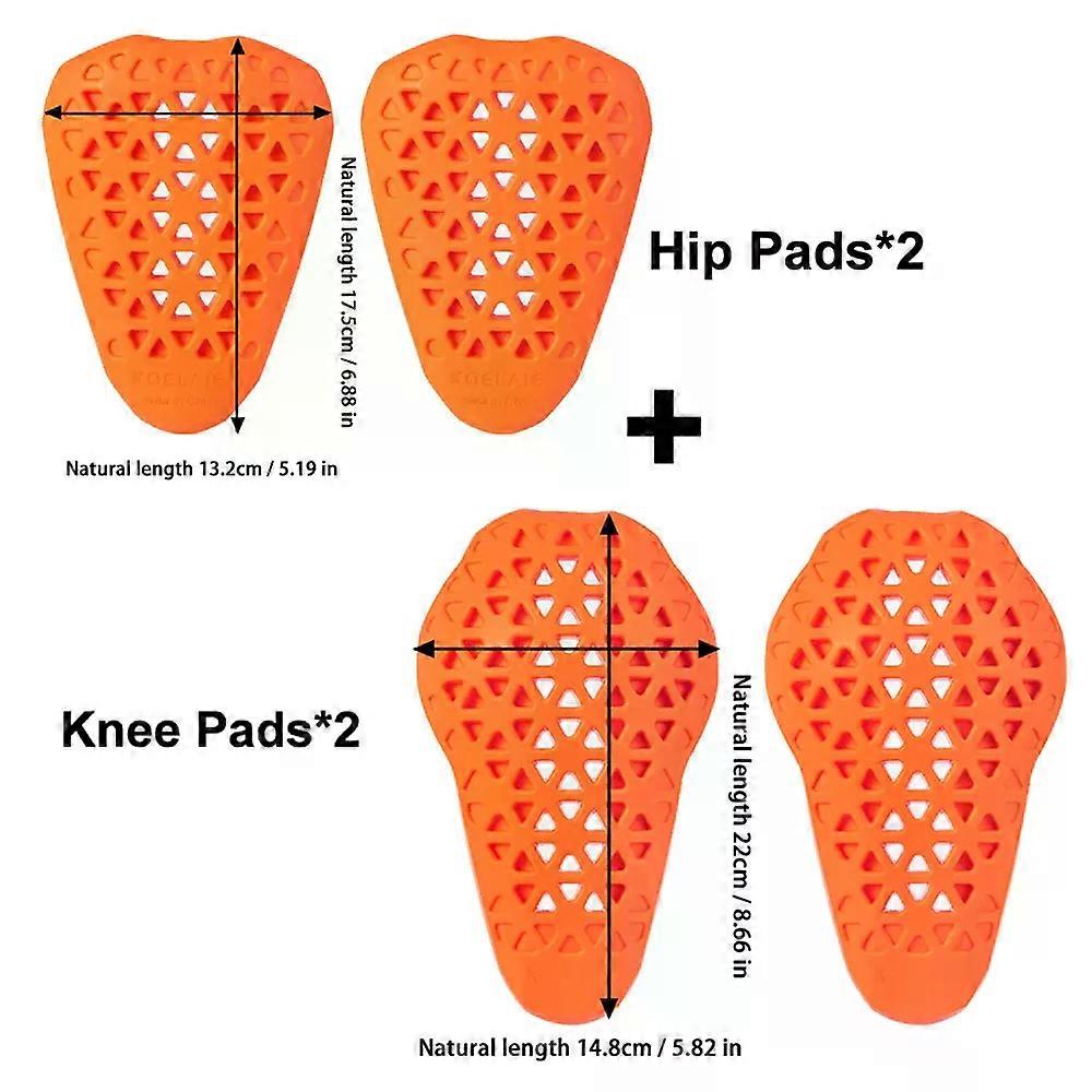 سروال دراجة نارية مدمج في الورك ووسادة حماية الركبة راكب دراجة نارية بنطلون جينز واقية داخل والعتاد واقي الركبة CE1 معتمد