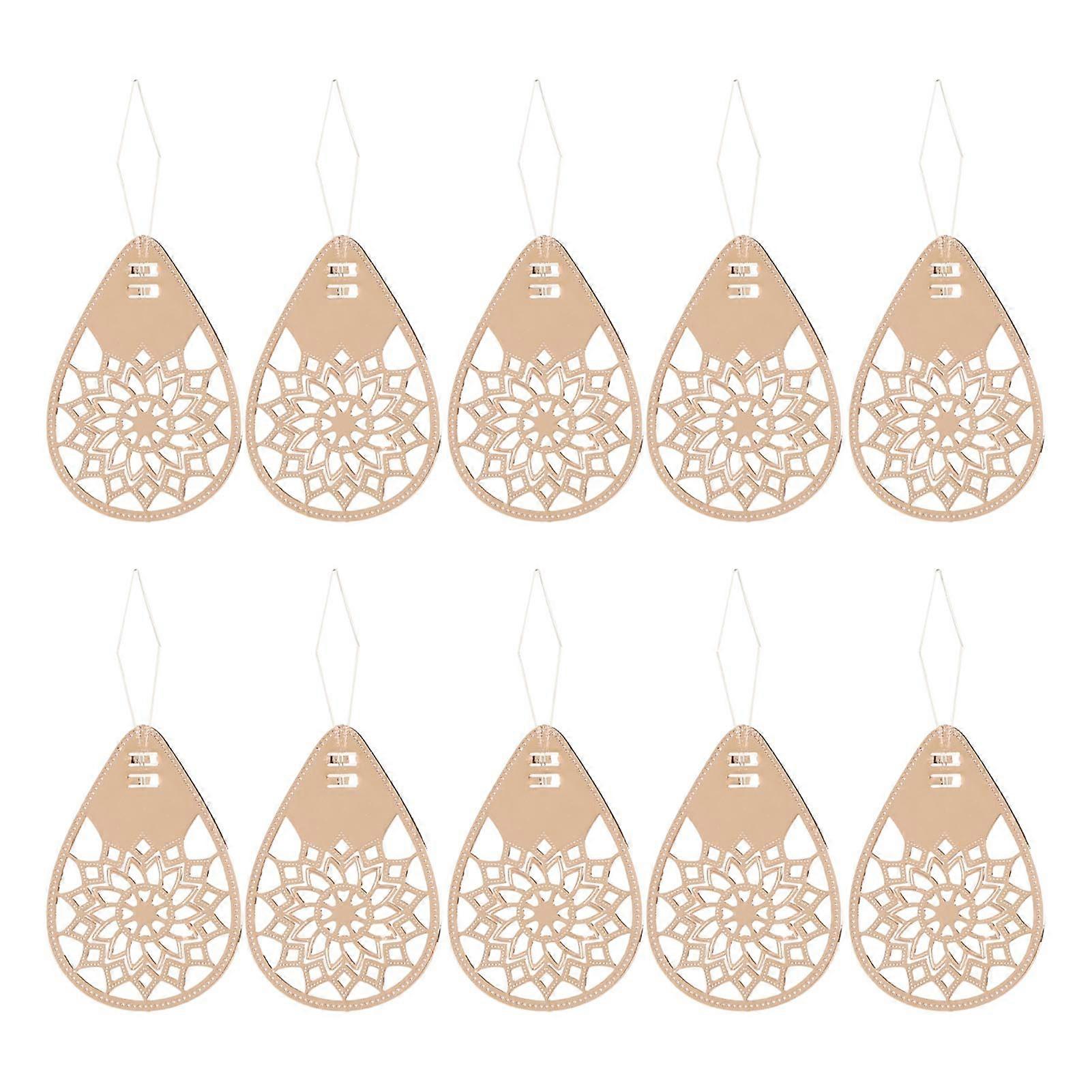 10Pcs Vintage Rose Gold Multifunction Hollow Needle Threader for Hand Sewing Machine, Sewing Thread, Embroidery, Cross Stitch