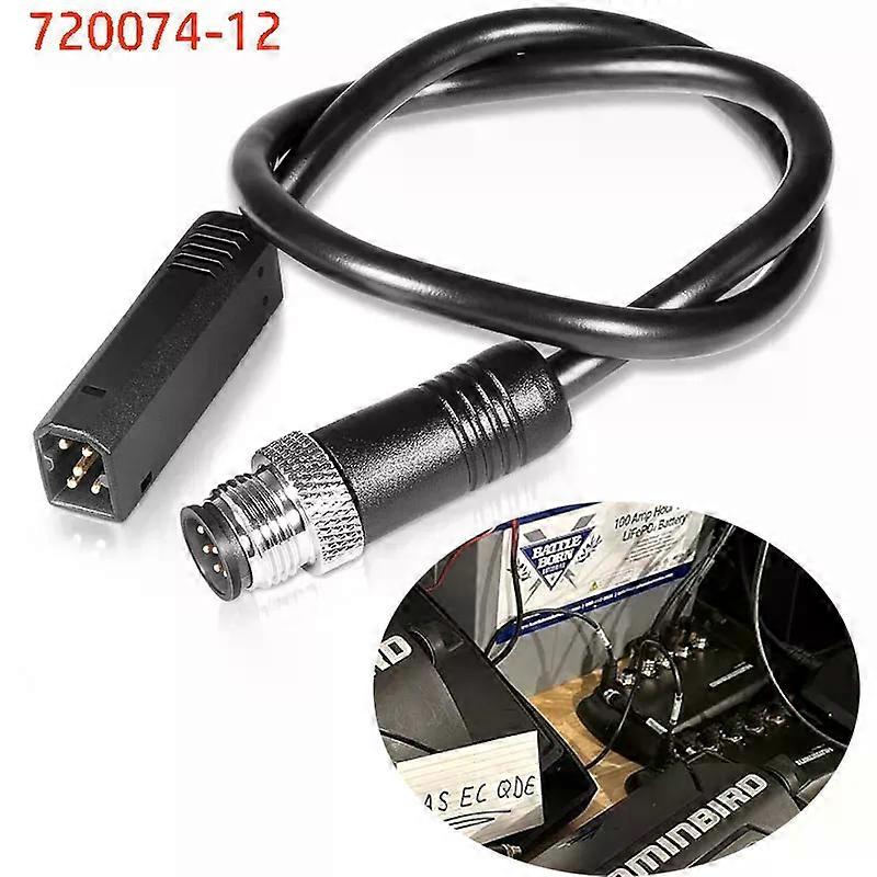 720074-12 AS EC QDE Ethernet Adapter Cable For Humminbird Fish Finders to Minn Kota trolling Motors Networking 5-pin to 8-pin