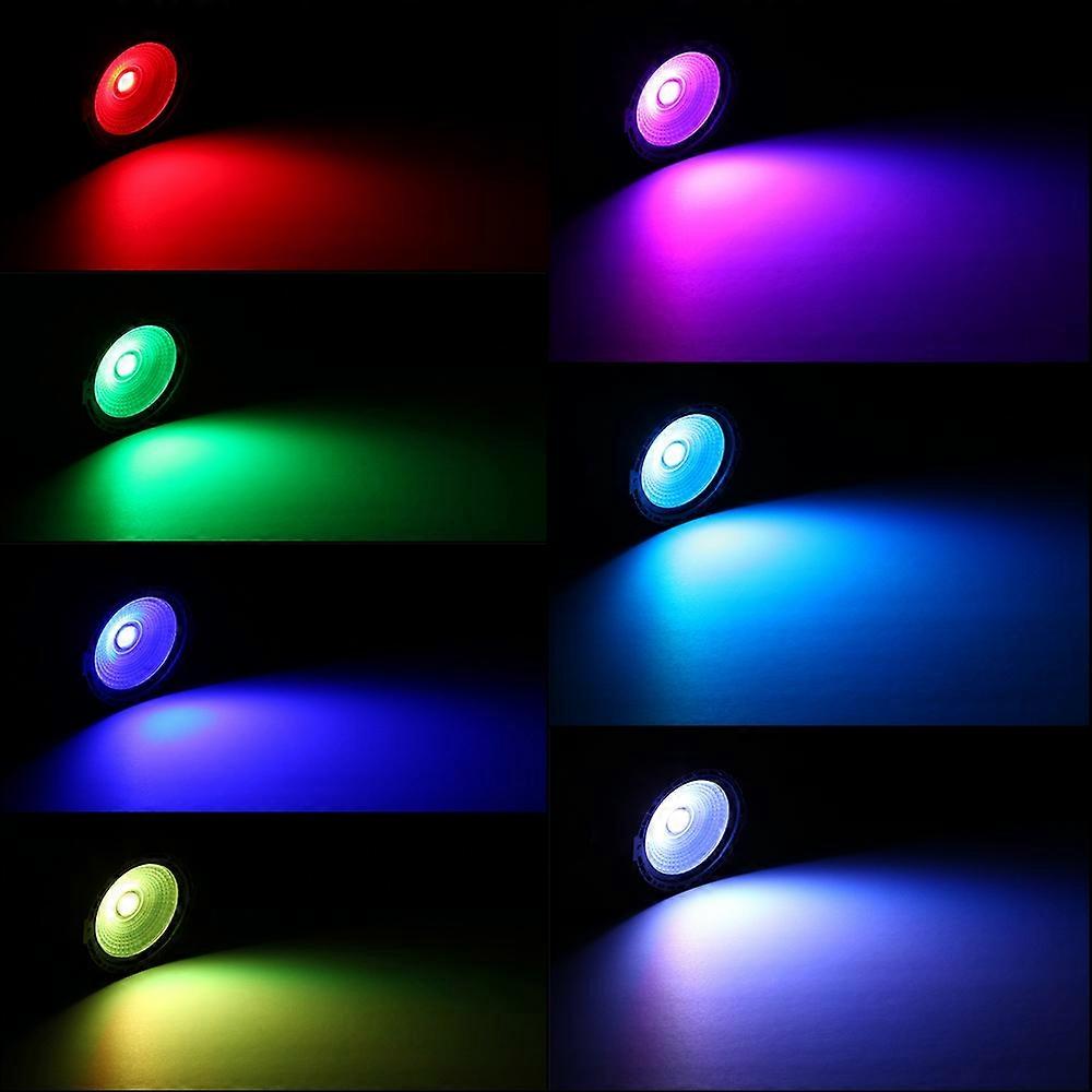 10W RGB UV COB LED Par Light Wireless Remote Control Stage Bright Smooth Lighting Lamp DJ DMX Lights