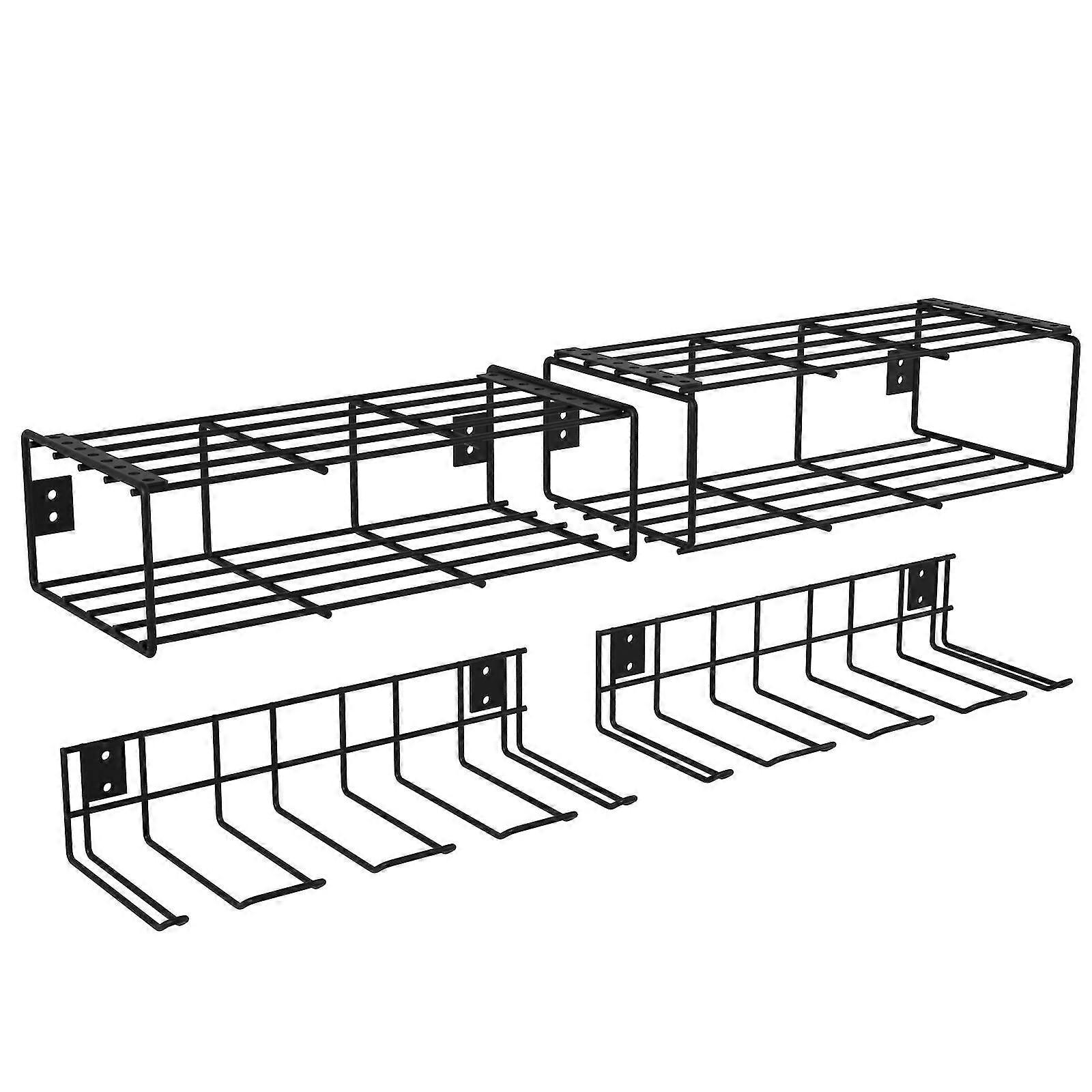 طقم رف أدوات قطعتين - أسود رملي