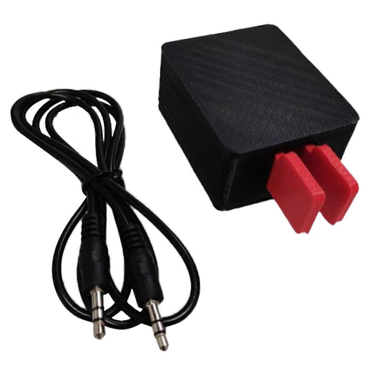 Ak02 Assembled Magnetic Cw Short Wave Key / Automatic Key / Auto Key Double Paddle for Ham Radio +3