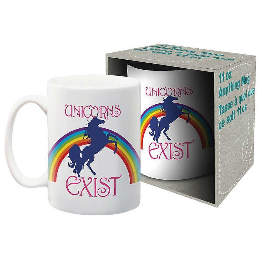 Aquarius Officially Licensed Unicorns Exist Designed 11oz Boxed Ceramic Mug