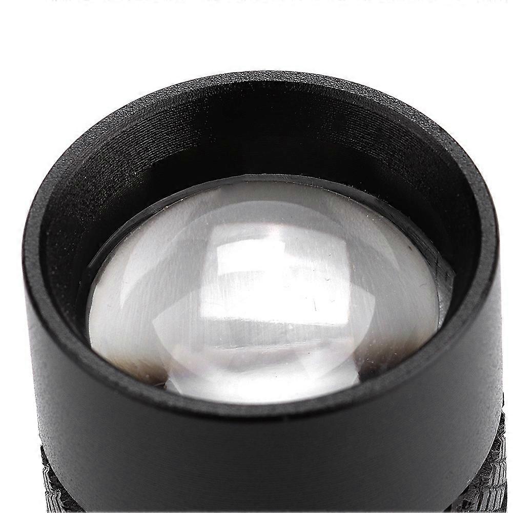 High Bright USB Rechargeable Pocket LED Flashlight Camping Compact Handheld Light
