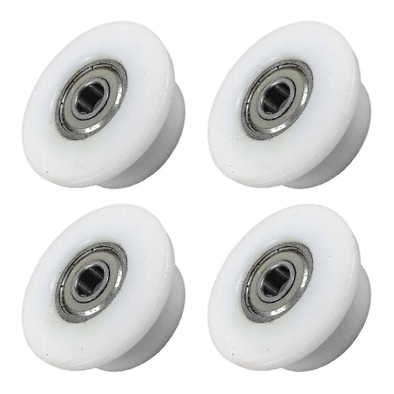 4x Rowing Machine Bearing Wheel Trainer Gear Attachments For Fitness Workout-hy Tw