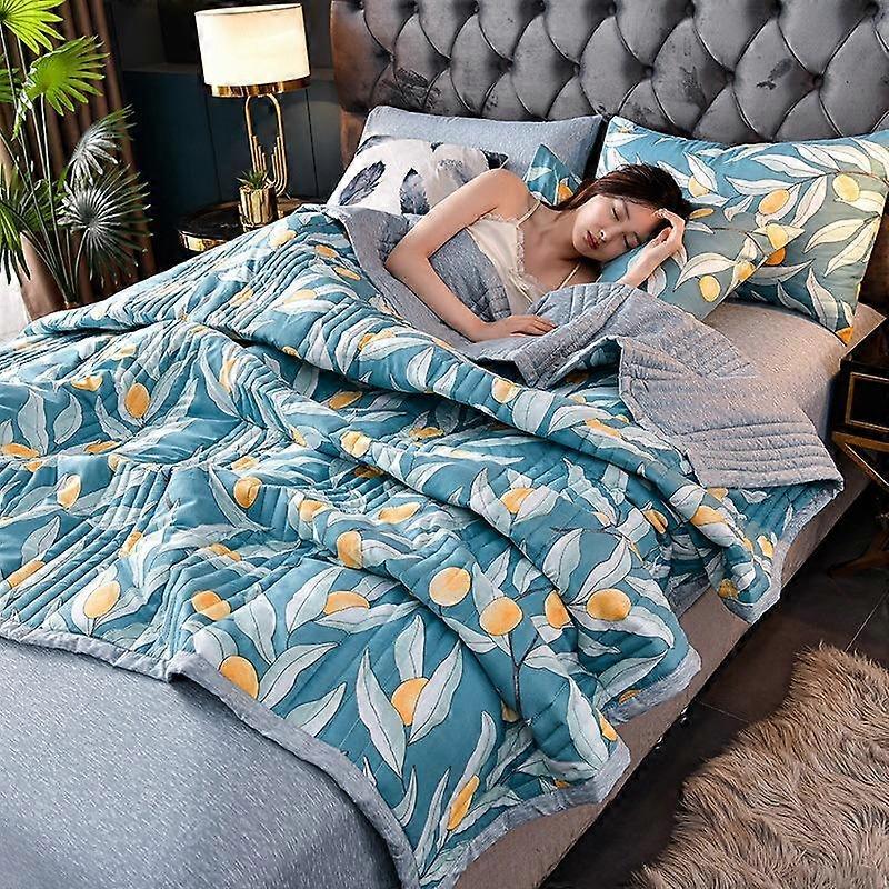 Skin-friendly Air-conditioning Quilt Single Double Summer Cool Quilt Spring and Autumn Thin Quilt