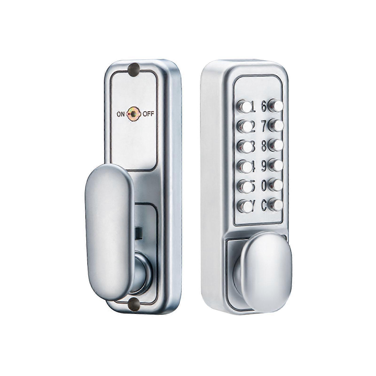 Keyless Entry Door Lock Mechanical Keypad Door Lock Easy to Install Balcony