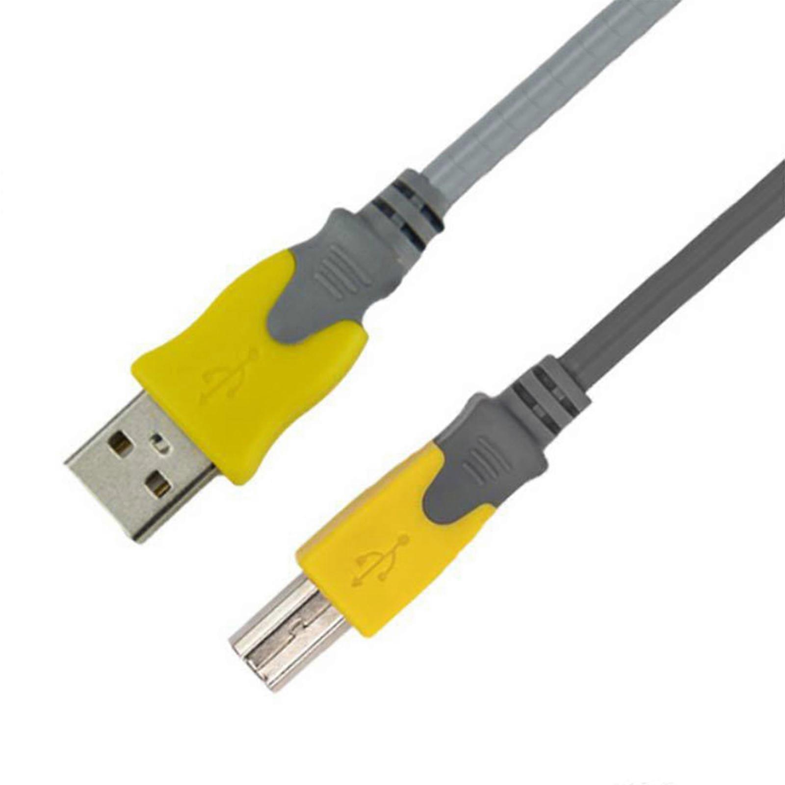 Efficient USB 2.0 Printing Cable Wire with Wide Compatibility and Strong Signal Stability Reduces Signal Interferences