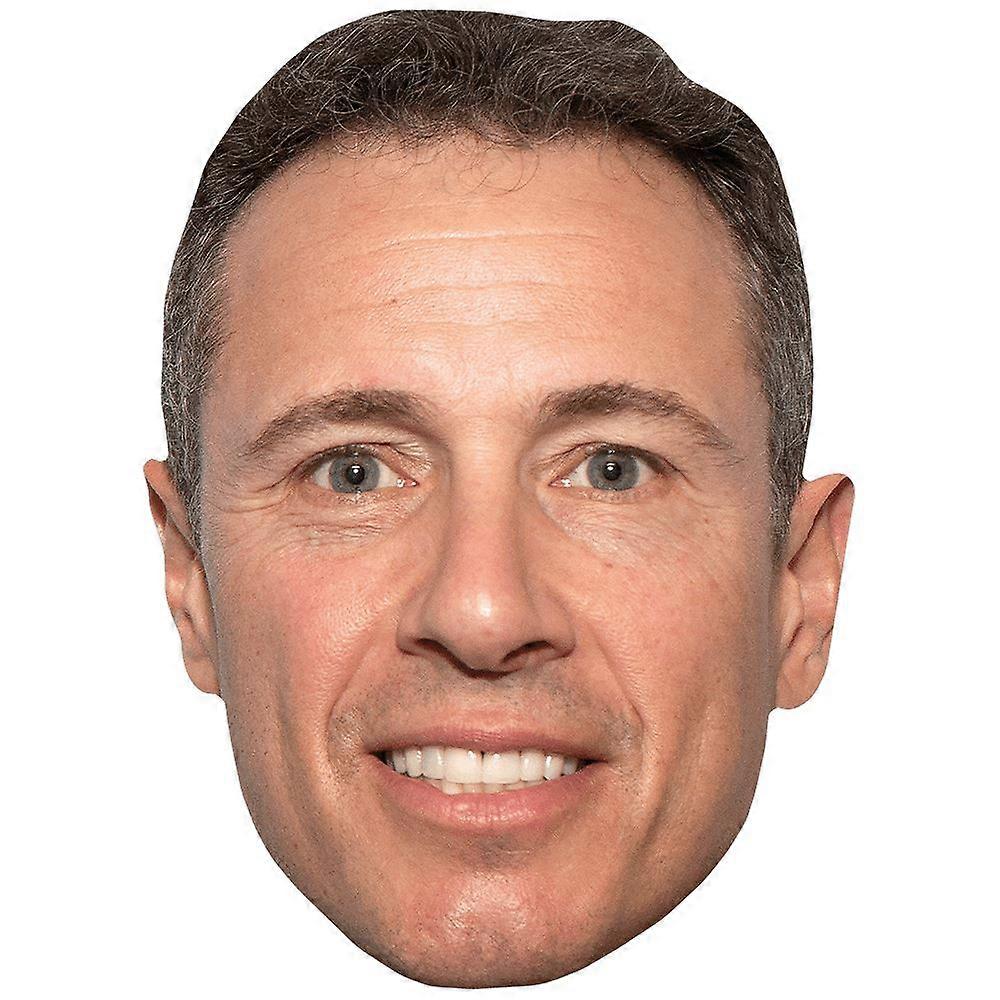 Christopher Cuomo (Smile) Celebrity Mask, Flat Card Face