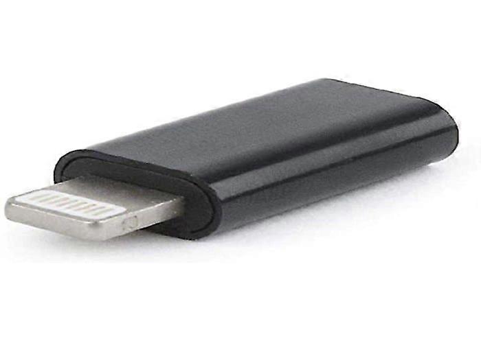 USB Type-C Adapter - GEMBIRD - A-USB-CF8PM-01 - Black - 8 pins - USB Type-C Connector
