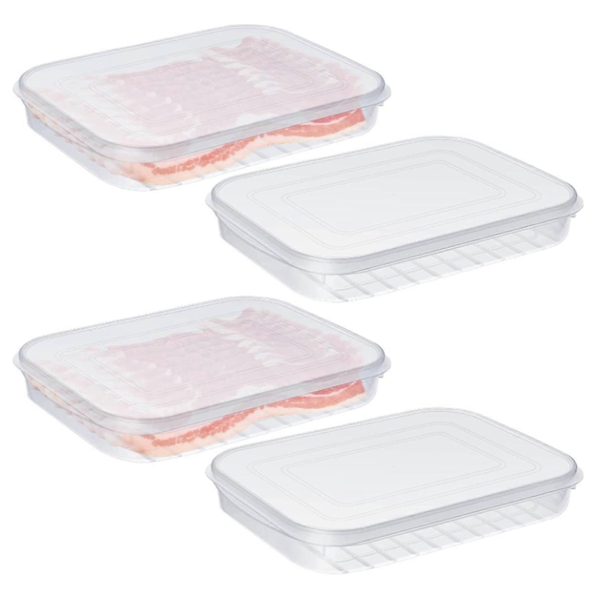 Refrigerator Fresh-keeping Storage Box Home Transparent PE Soft Cover