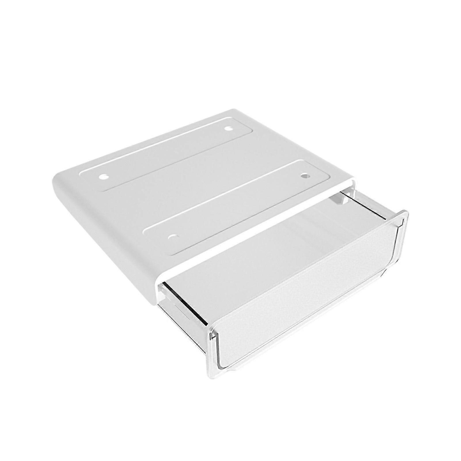 Under Desk Storage Box No Punching Storage ABS PS Small Hidden Drawer For Dormitory