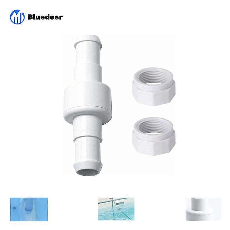 Pool Cleaner Hose Swivel, Replacement Part D20, ABS Plastic, No Leak