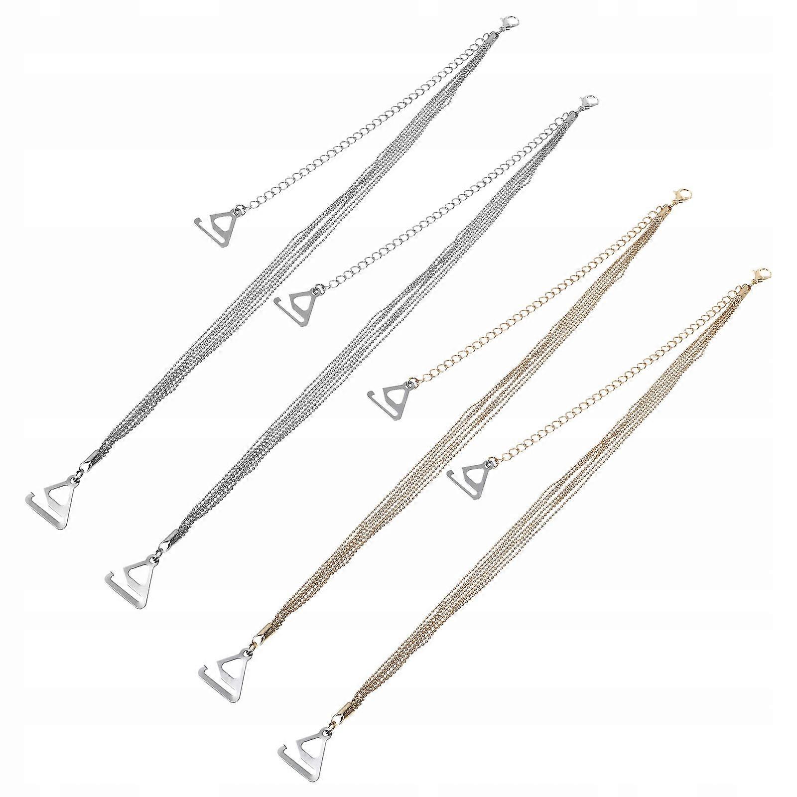 Padded Bra Silver Size 5xs