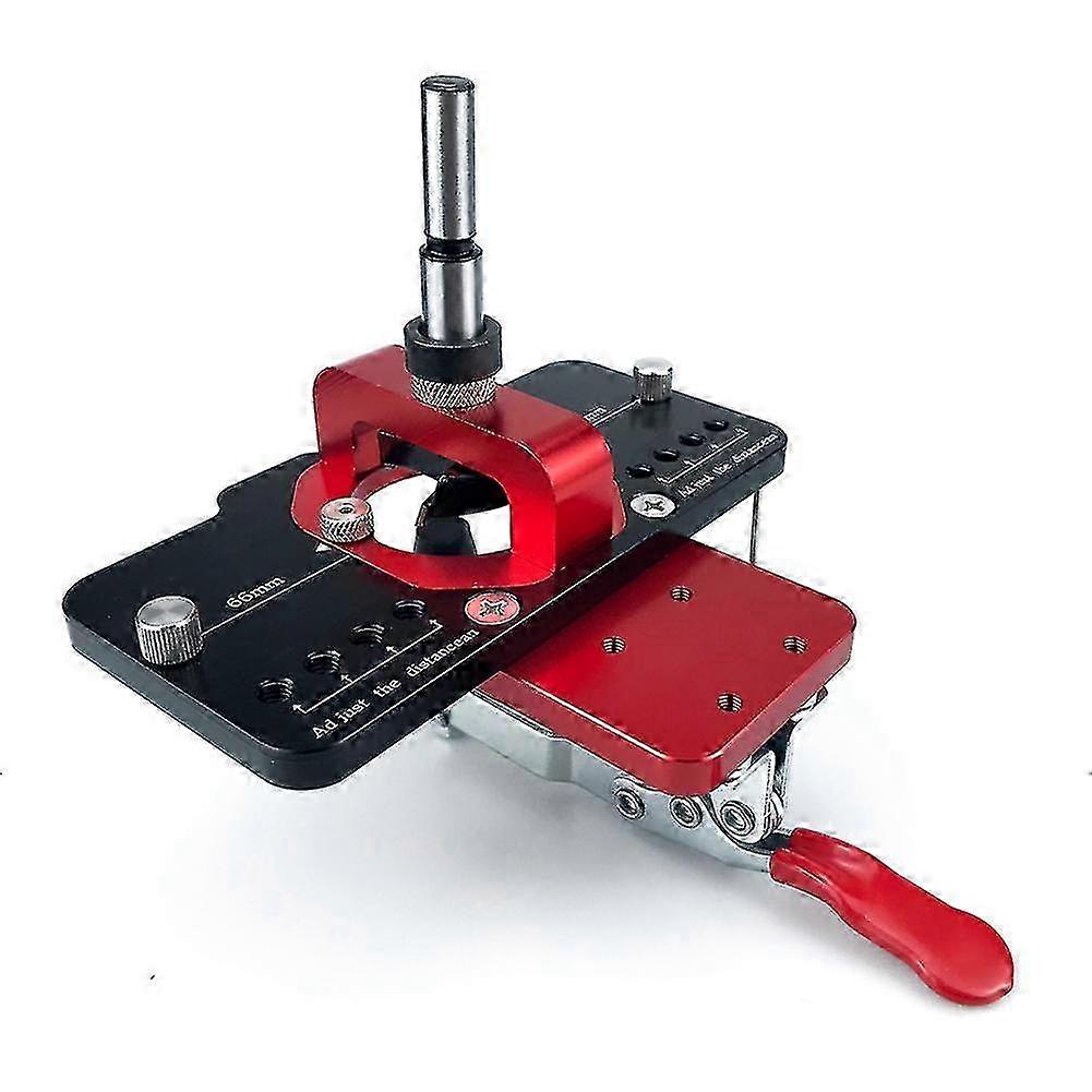 35Mm Hinge Boring Jig Woodworking Hole Drilling Locator with Fixture Opener Template