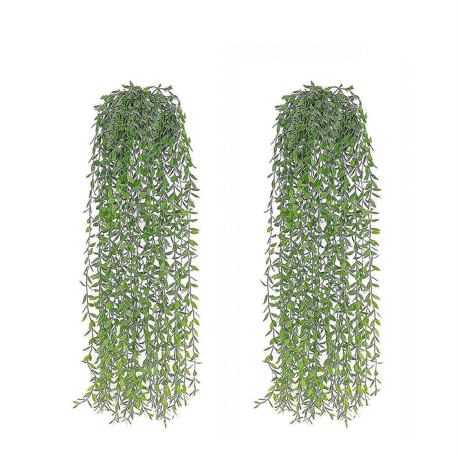 人工吊り下げブドウ植物2個