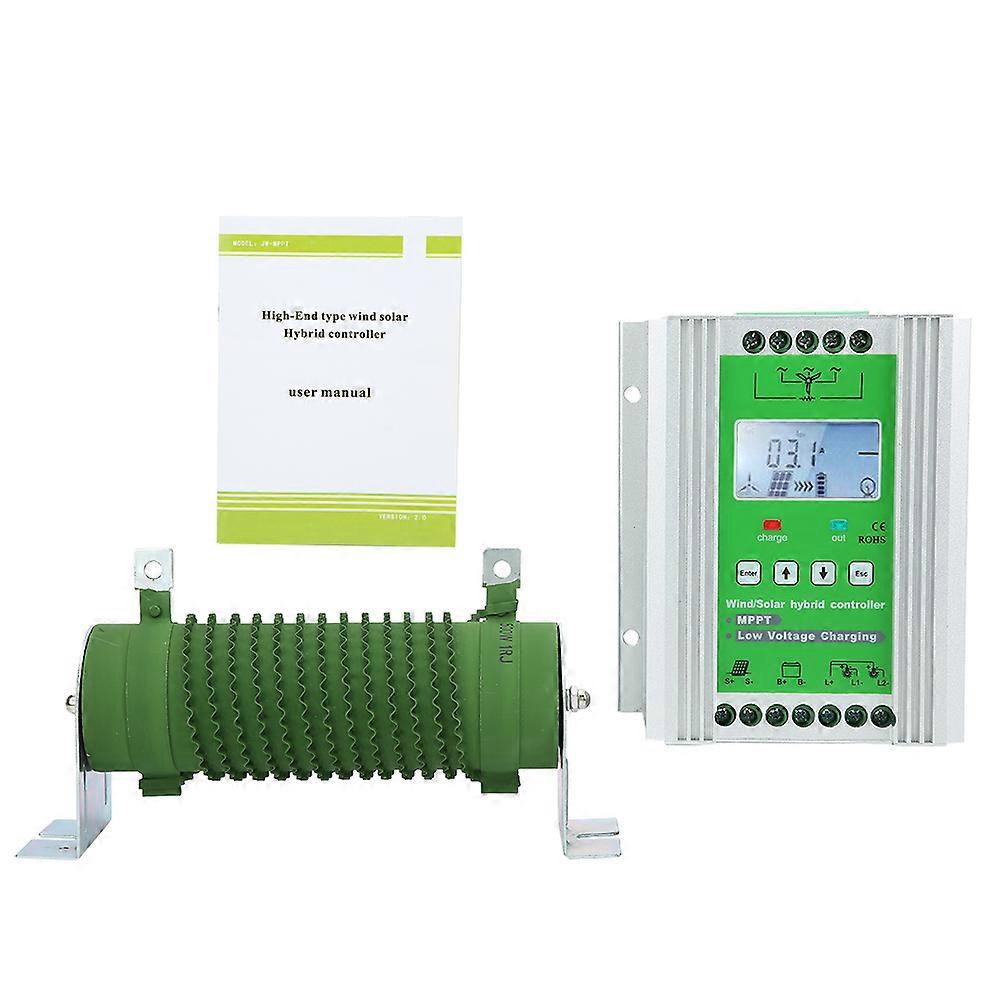 Boost Type MPPT LCD Display Wind Solar Hybrid Controller with Unloading Resistance