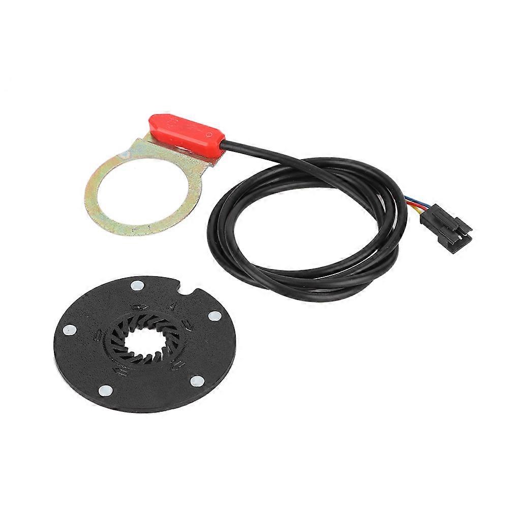 Black Electric Bicycle Scooter Pedal Assistant Sensor 5 Magnet Accessory Kit
