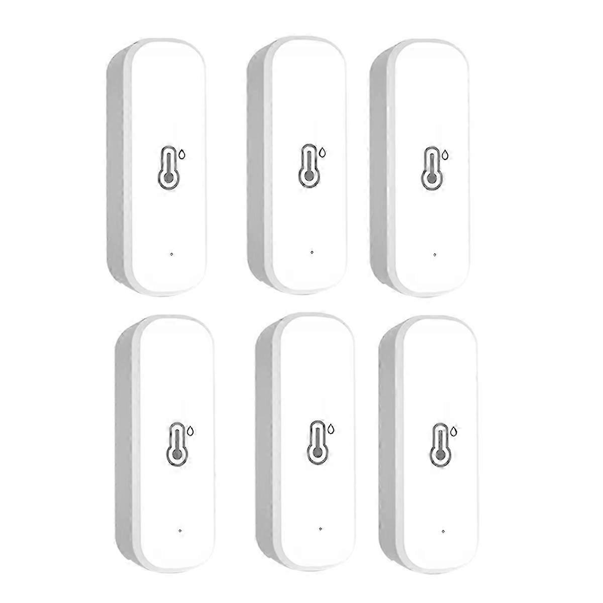 Indoor Smart Thermometer and Humidity Sensor with Wi-Fi 3.0 Compatible with Alexa and HomeTuy