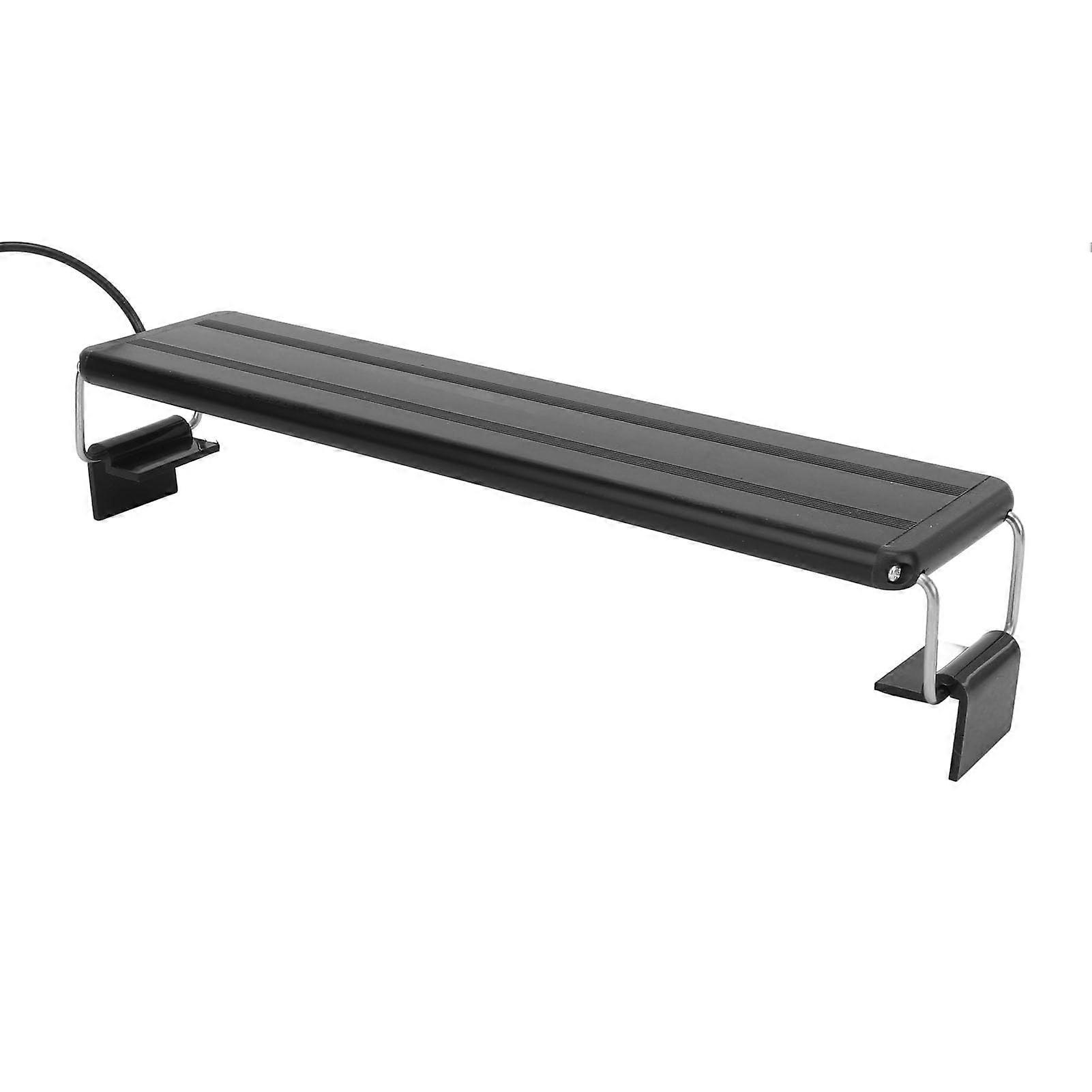 LED Fish Lights 3W Energy-Saving Aquarium Light with 3 Color Settings and Extendable Brackets for 11.8 to 15.7 Inch Tanks 110V US Plug