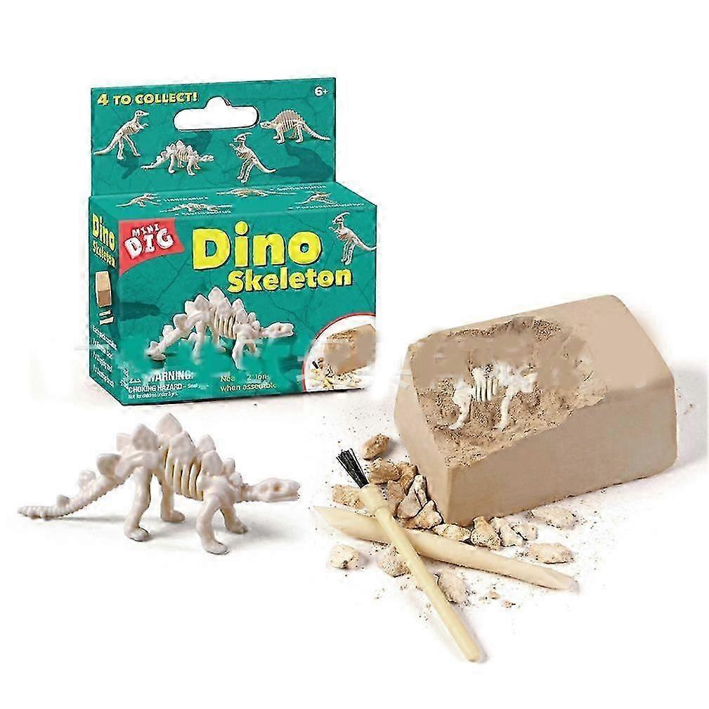 Dino Skeleton Archeology Digging Science Kit White