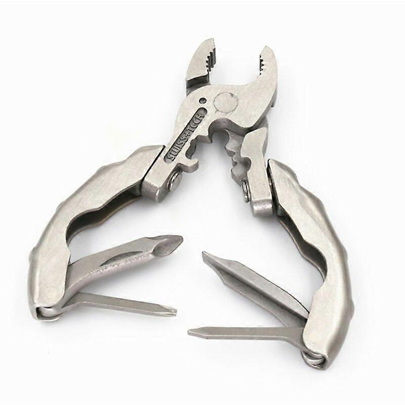 9 in 1 mini multi-function pliers, stainless steel multi-function pliers, portable screwdriver
