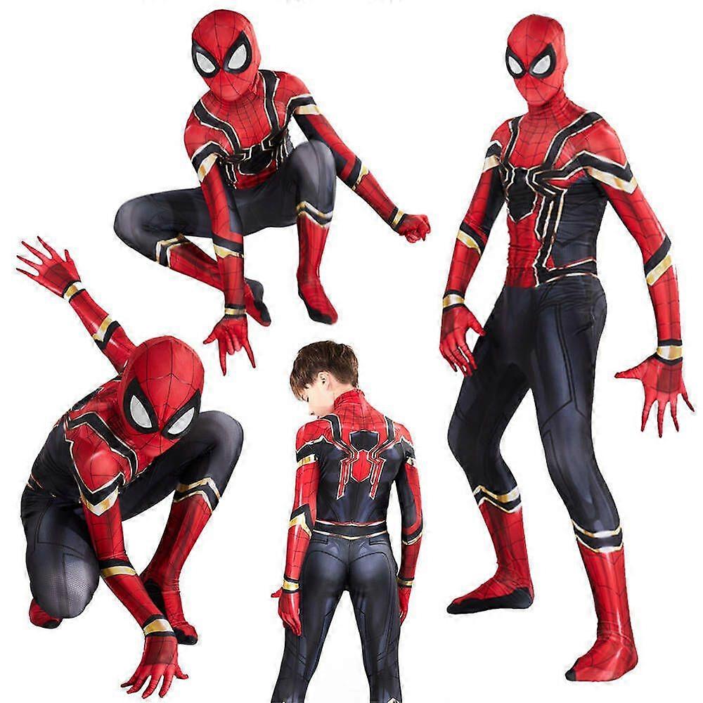 スパイダーマンホームカミングアイアンスパイダーマンスーツスーパーヒーローコスチュームハロウィーン
