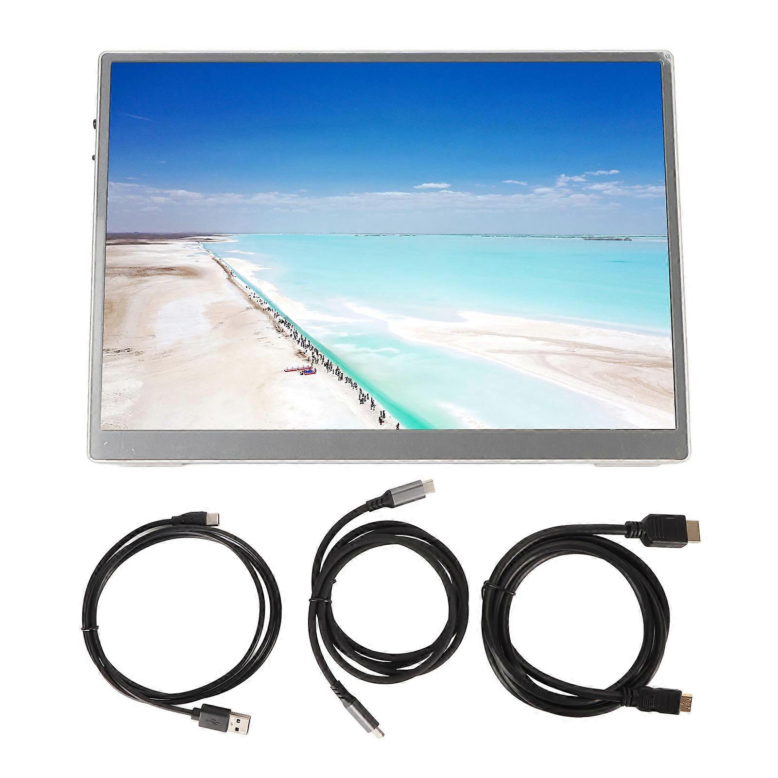 10.5inch Portable 1920x1280P FHD IPS Screen Built in Dual Speakers USB C HD Multimedia Interface Second External Monitor