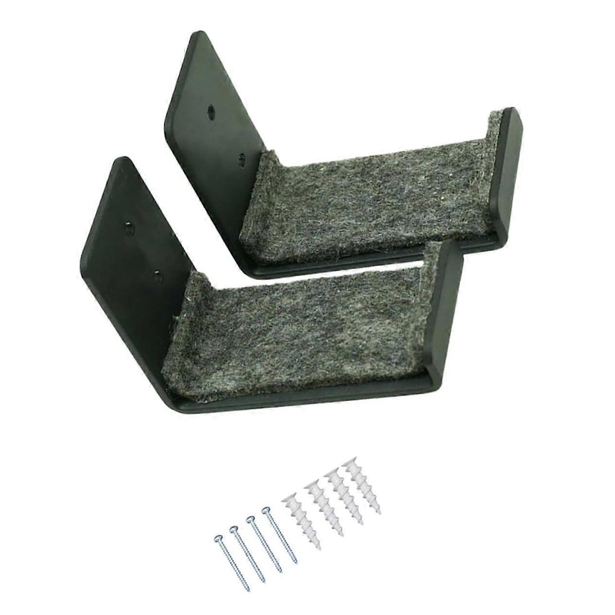 2pcs Snowboard Display Racks Wall Mount Holder for Skis Skiboard Storage Bracket