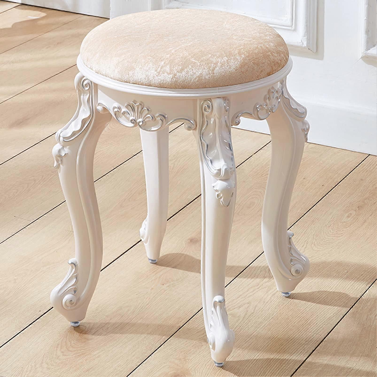 Vanity Benches Ground Vanity Stool,Dressing Stoo Makeup Stool, Padded Bench, 43cm
