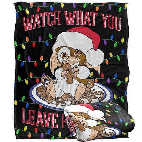 Gremlins Watch What You Leave Gizmo Blanket