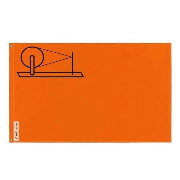 Flag - India - 120 x 180 cm - Polyester - Double-sided print - Iron eyelets