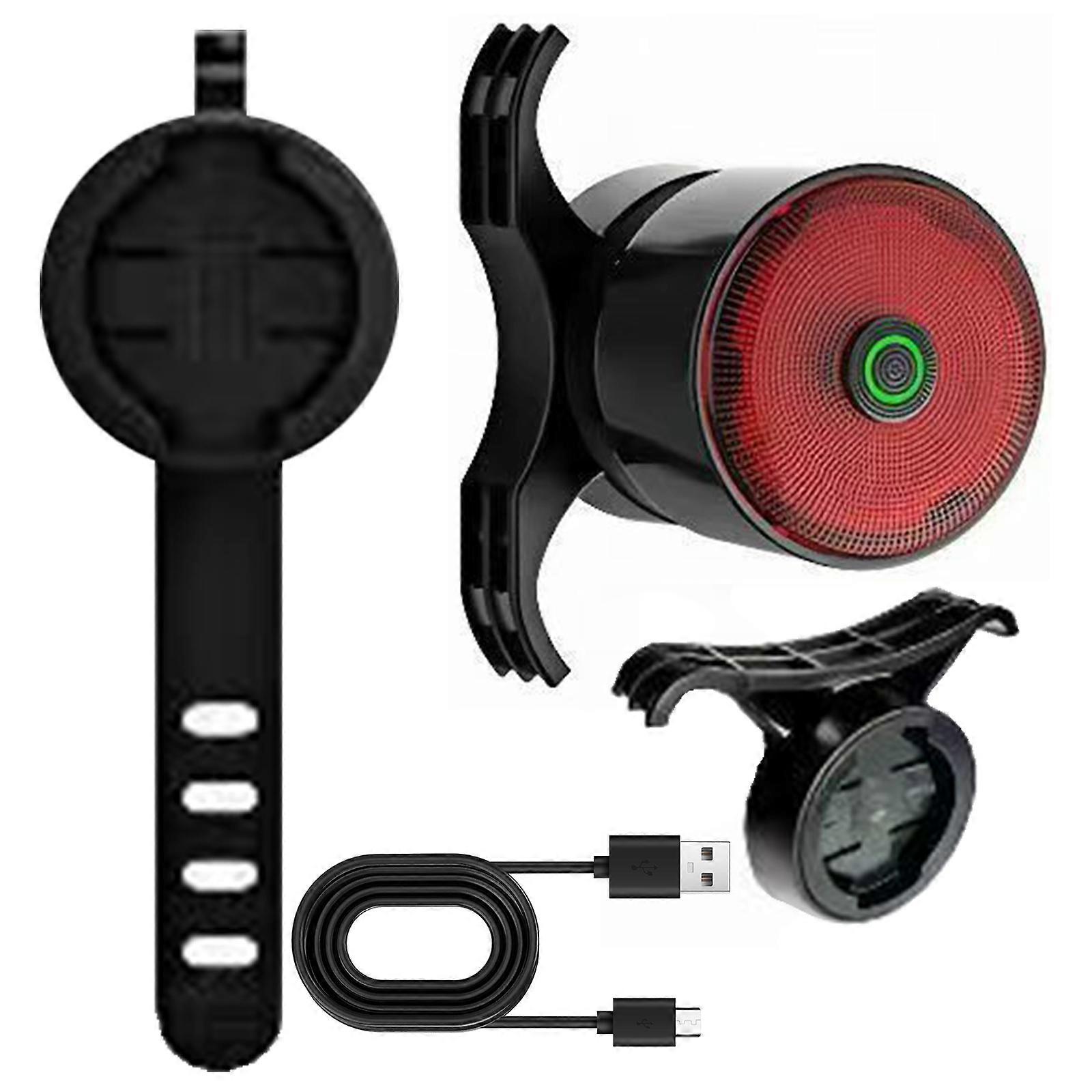 Vandtætte cykler Baglygte Cykling Sikkerhed Bremse Baglygte Bremse Sensing Cykel Baglygte Intelligent Cykel Baglygte