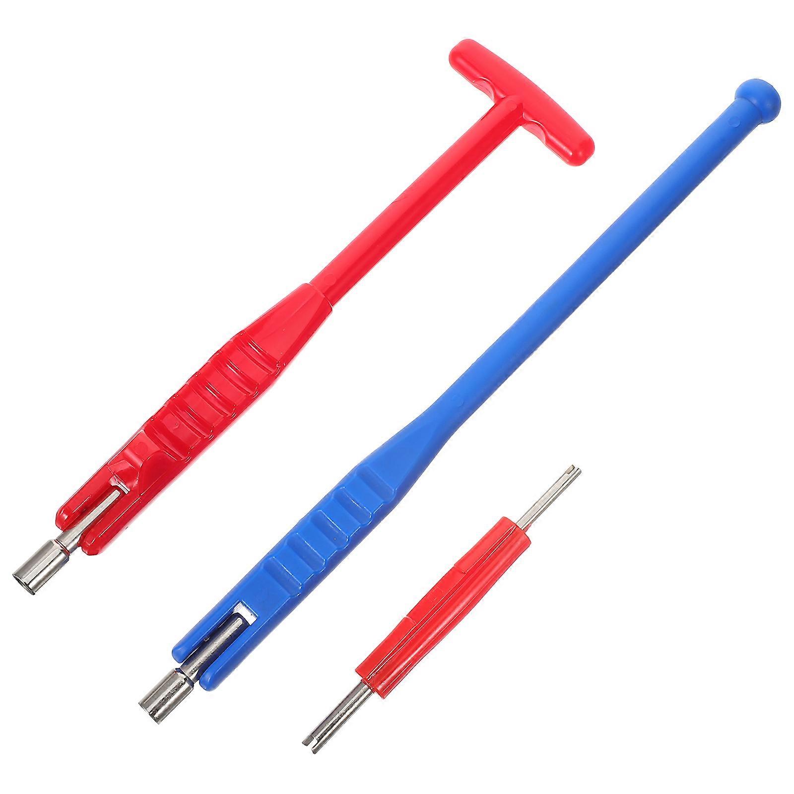 1 Set Valve Stem Pullers Tools Core Removers Installer for Car Tire Valve