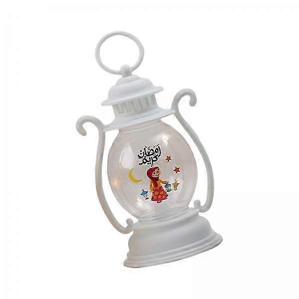 2-6pack Ramadan Candle Lantern Table Centerpiece Table Light for Patio Event