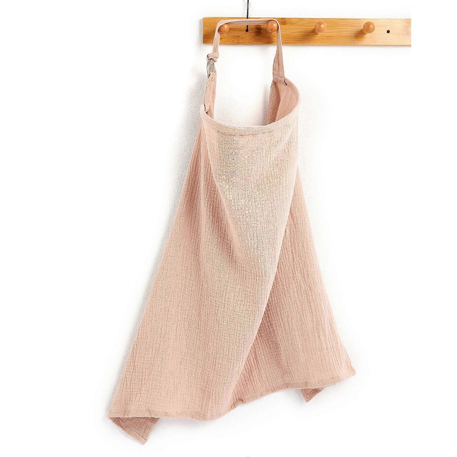 Stylish & Practical Breastfeeding Cover Soft Comfortable Shawls Protects from Exposure Suitable for Nursing in Public light pink