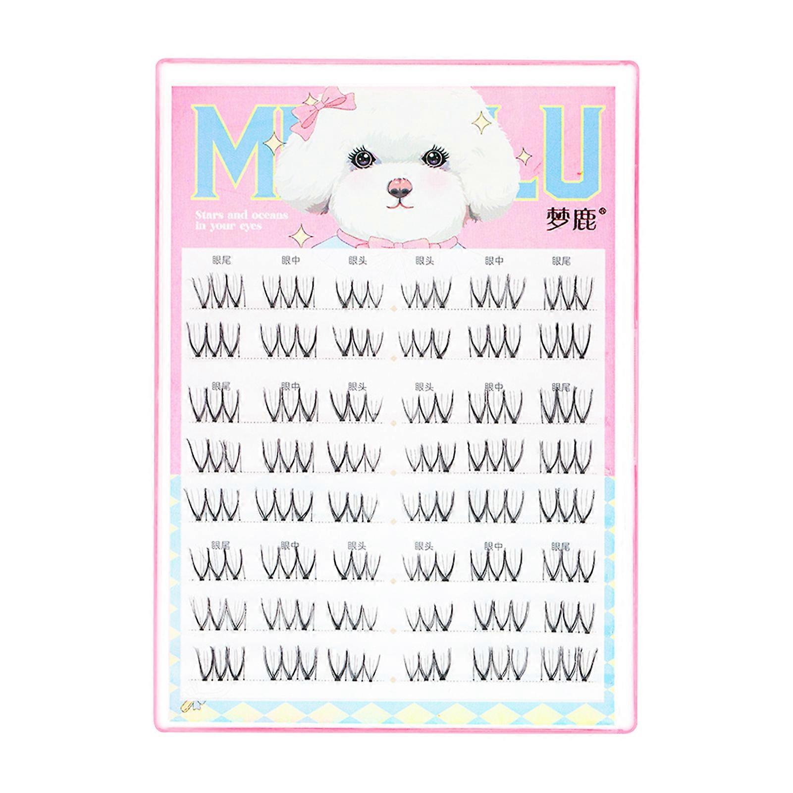 C Curl 8-11mm Eyelash Clusters Fluffy Single Cluster False Eyelashes