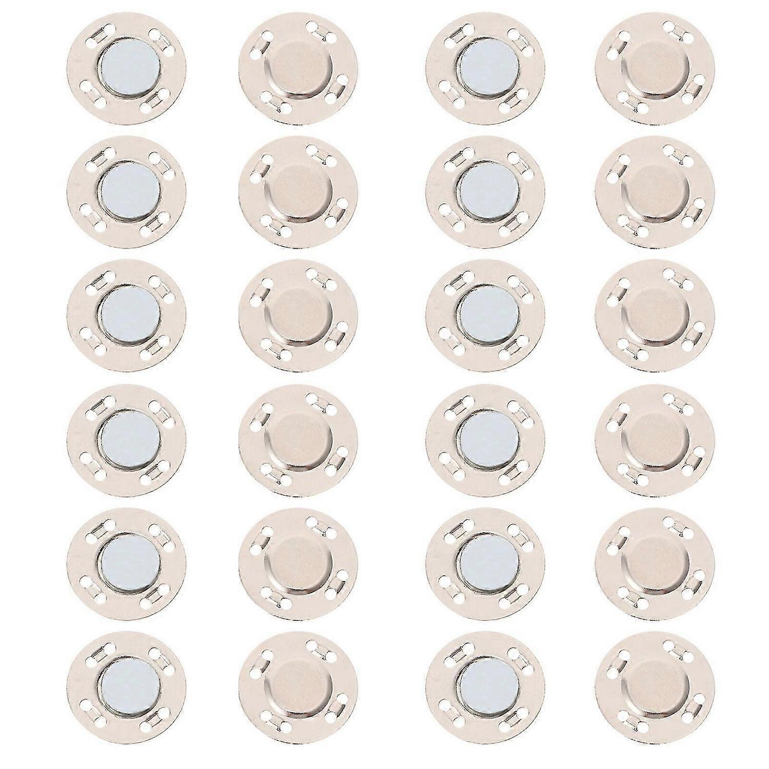 12 Pairs Magnetic Snaps Magnetic Button Purse Bag Magnetic Button Coat Magnetic Button Handbag Butto