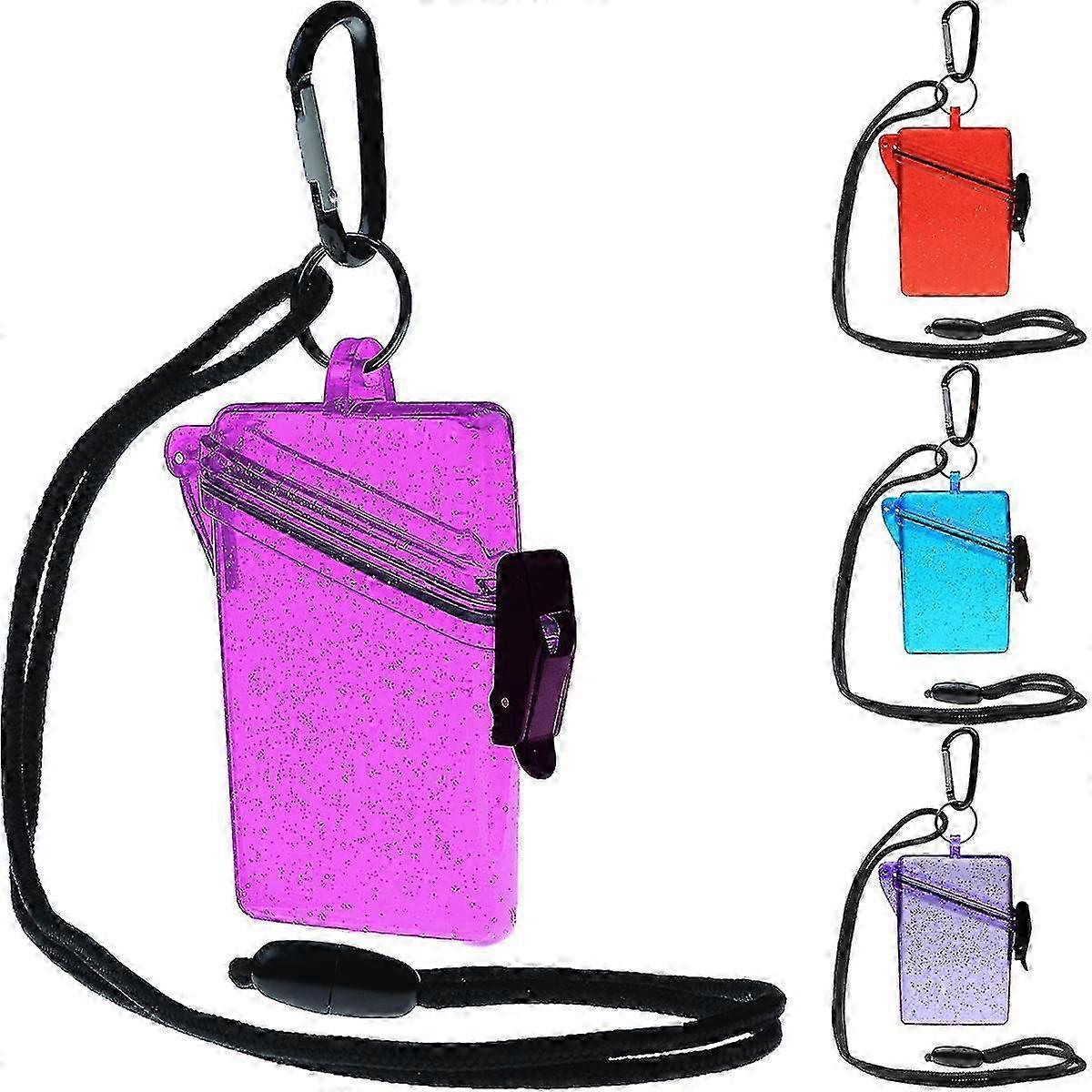 Witz See It Safe Glitter Box I حقيبة رياضية خفيفة الوزن مقاومة للماءمقاس واحدوردي SZRH